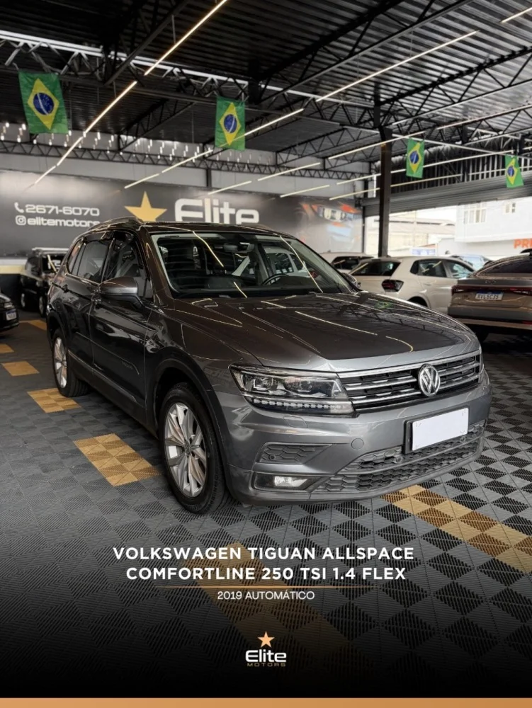 VW - VolksWagen TIGUAN Allspac Comf 250 TSI 1.4 Flex