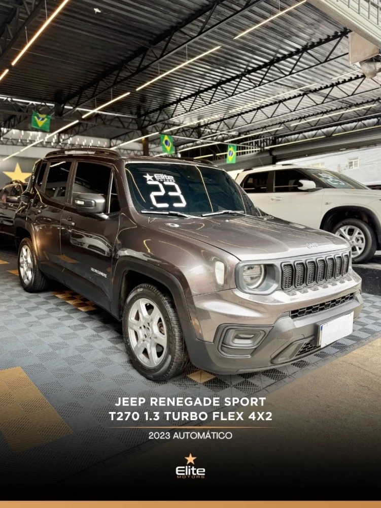 Jeep Renegade Sport T270 1.3 TB 4x2 Flex Aut.