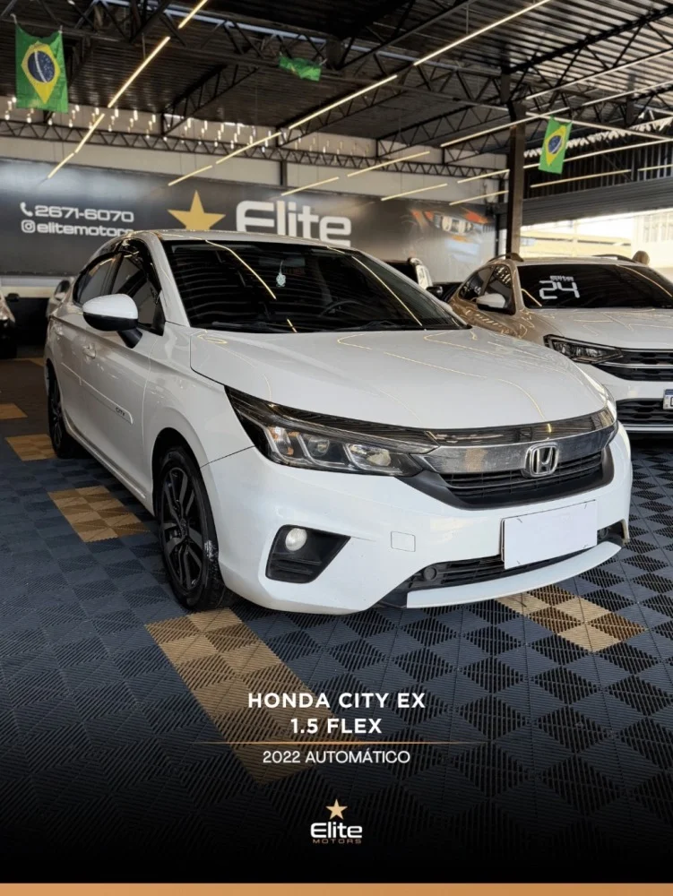 Honda CITY Sedan EX 1.5 Flex 16V 4p Aut.