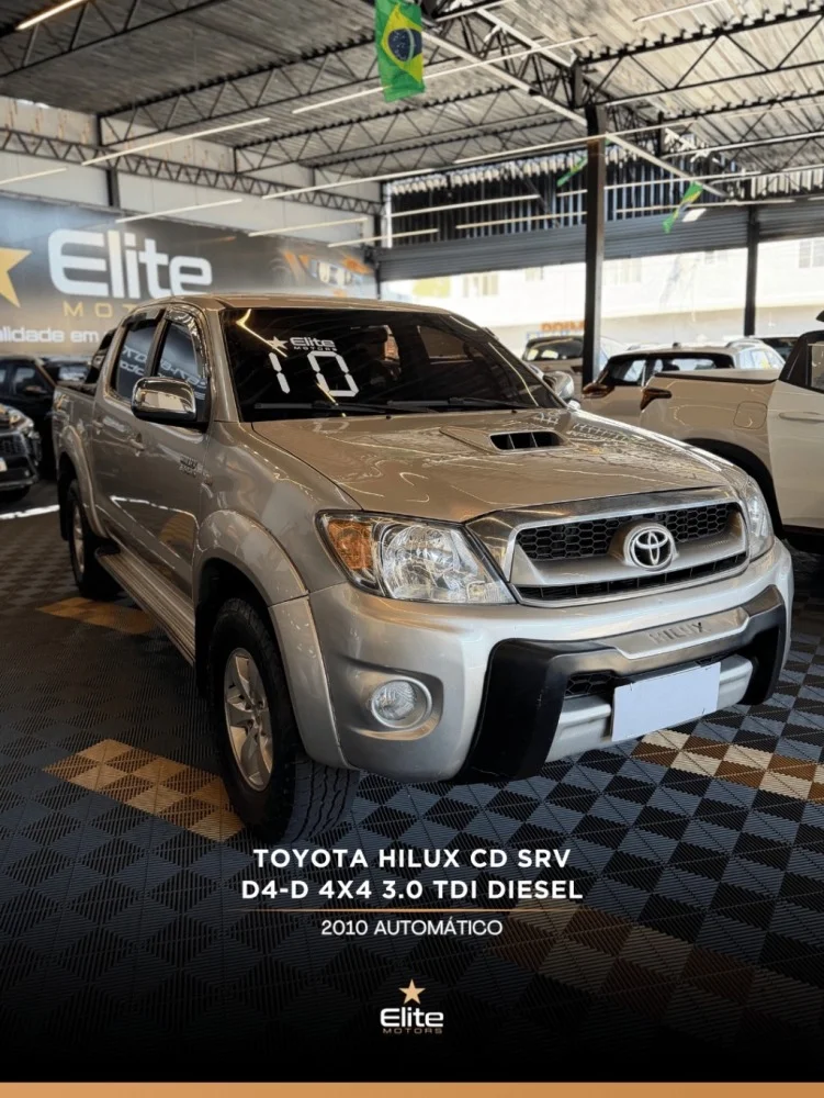 Toyota Hilux CD SRV D4-D 4x4 3.0 TDI Diesel Aut