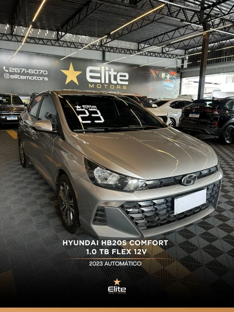 Hyundai HB20S Comfort 1.0 TB Flex 12V Aut.