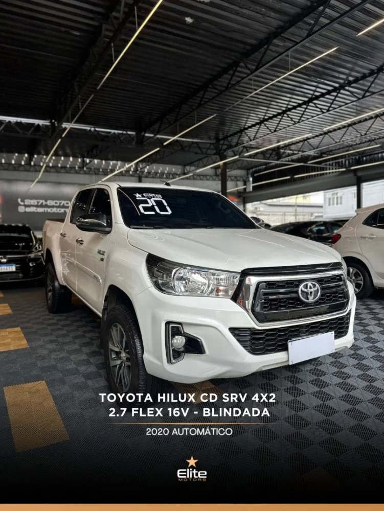 Toyota Hilux CD SRV 4x2 2.7 Flex 16V Aut.