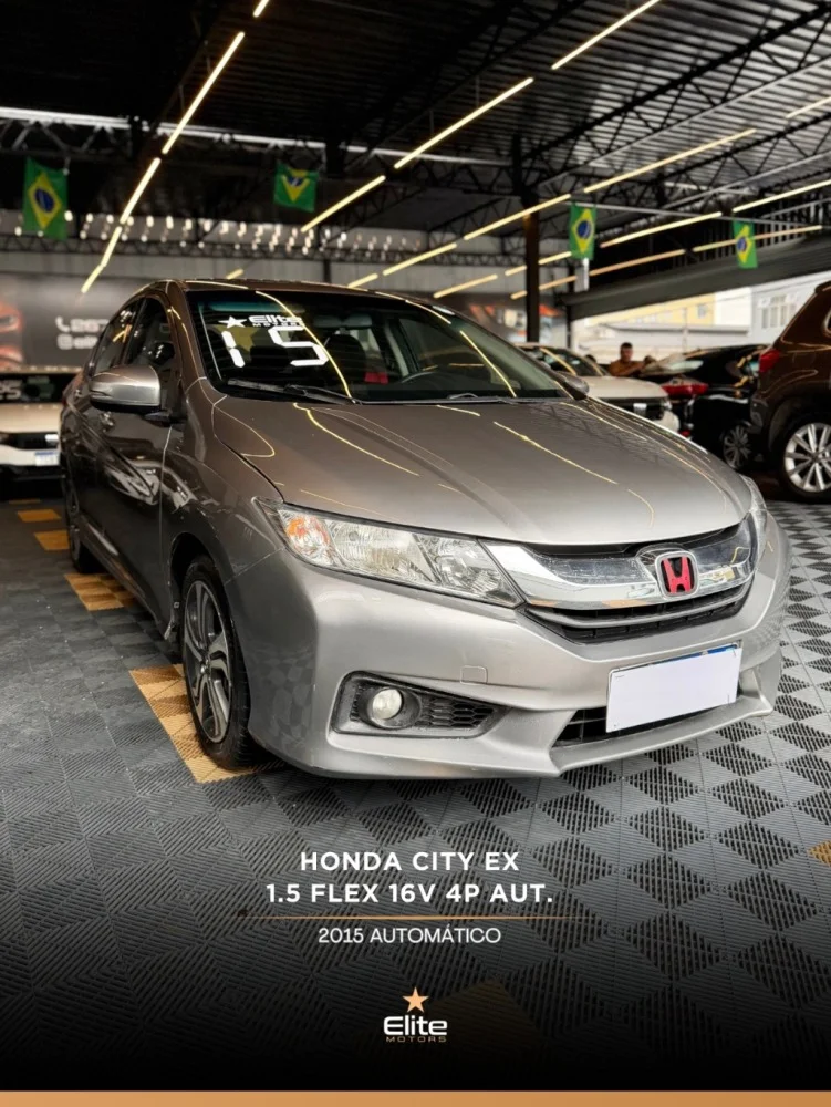 Honda CITY Sedan EX 1.5 Flex 16V 4p Aut.