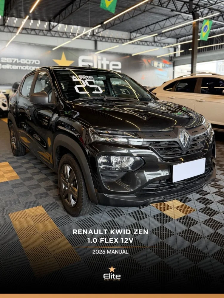Renault KWID Zen 1.0 Flex 12V 5p Mec.