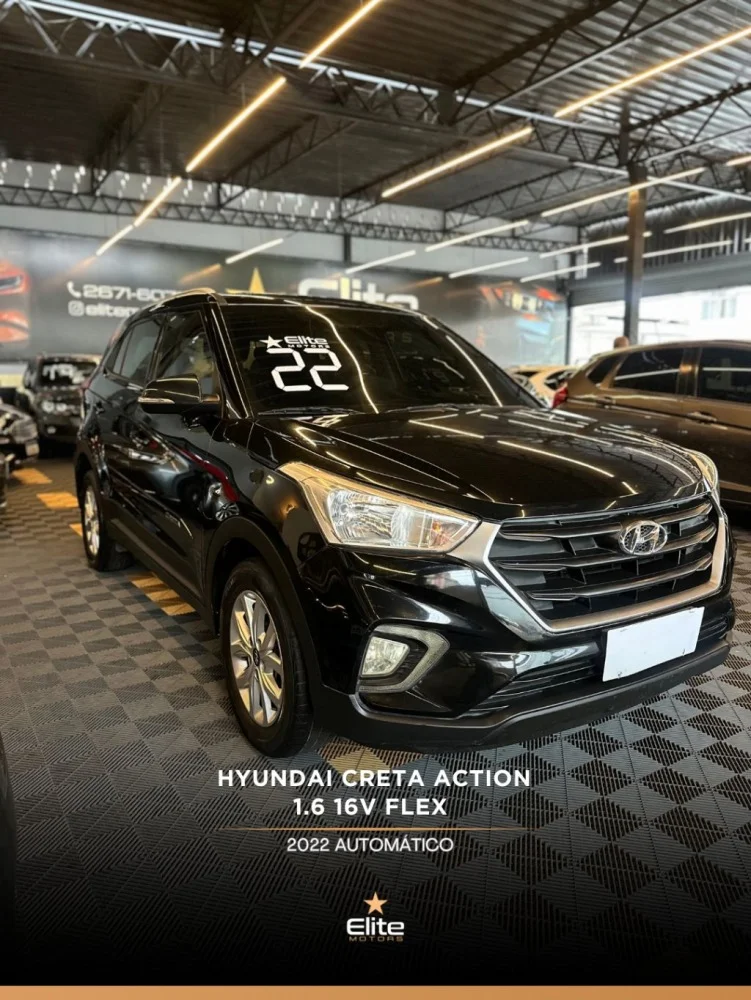 Hyundai Creta Action 1.6 16V Flex Aut.