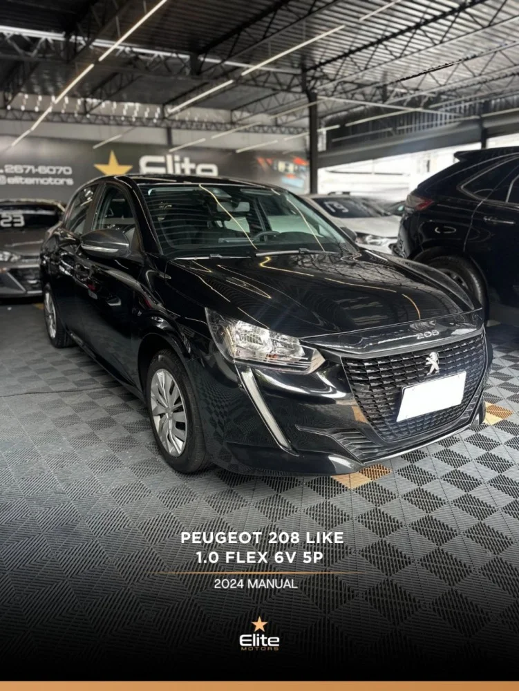 Peugeot 208 Like 1.0 Flex 6V 5p Mec.