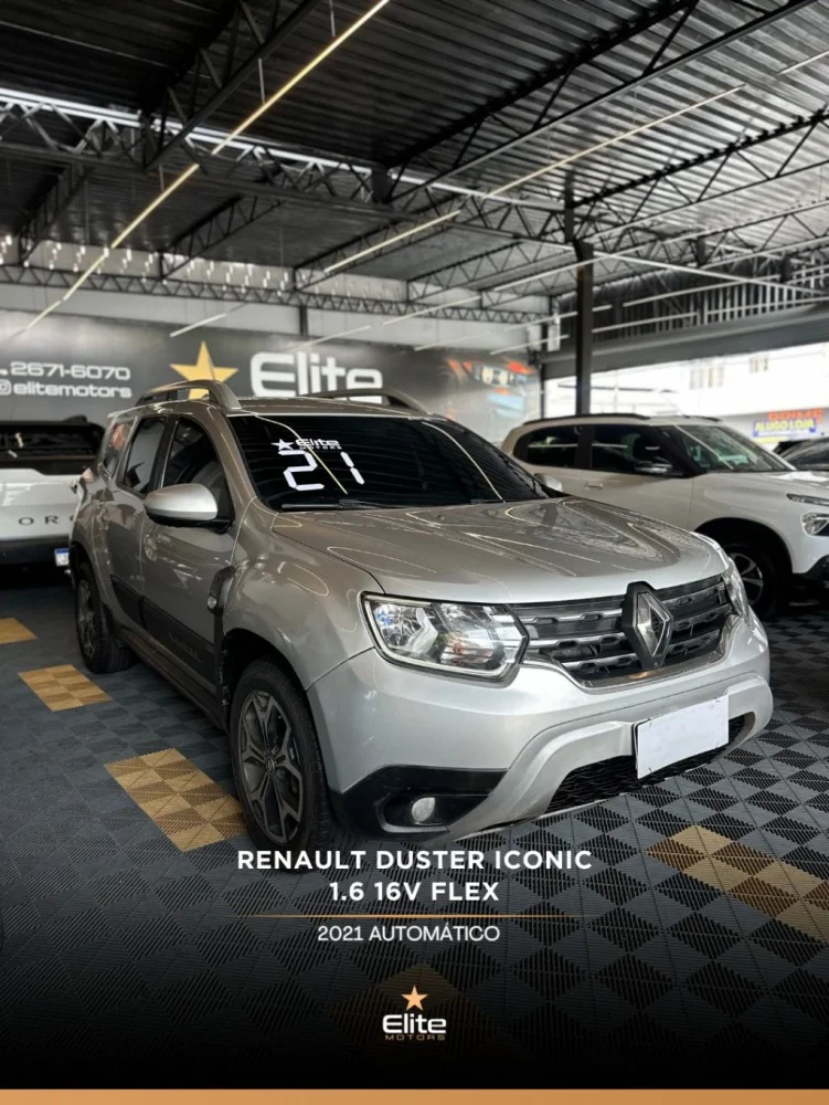 Renault DUSTER Iconic 1.6 16V Flex Aut.