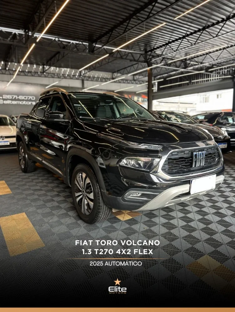 Fiat Toro Volcano 1.3 T270 4x2 Flex Aut.