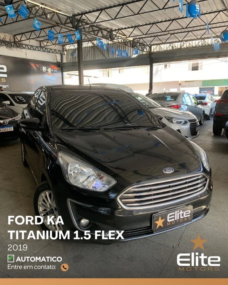 Ford Ka 1.5 Sedan TITANIUM 12V Flex 4p Aut.