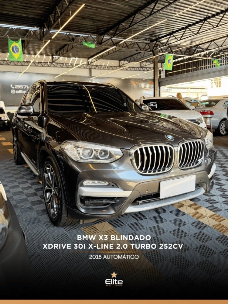 BMW X3 XDRIVE 30i X-Line 2.0 Turbo 252cv Aut