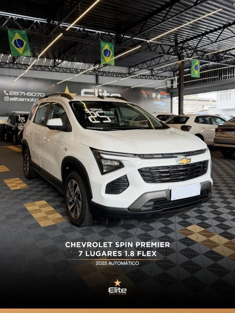 GM - Chevrolet SPIN PREMIER 1.8 8V Econo.Flex 5p Aut.